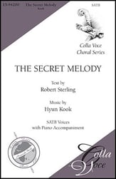 The Secret Melody SATB choral sheet music cover